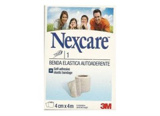 Benda elastica autoadesiva nexcare cm4x4mt