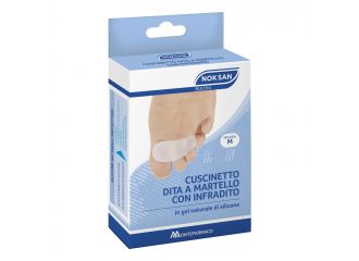 Nok san gel cuscinetto metatarsale con infradito l/xl