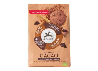 Frollino al cacao con gocce di cioccolato bio 300 g