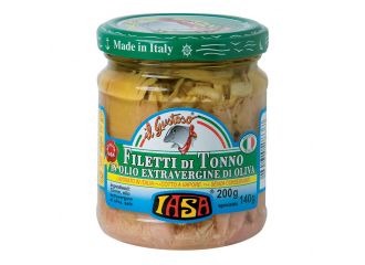 Filetti di tonno all'olio extravergine di oliva 200 g