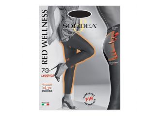 Red wellness 70 leggins nero 4xl