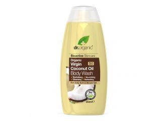 Dr organic coconut oil cocco body wash detergente corpo 250 ml