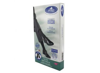 Sauber calza uomo q-skin 70 den colore blu taglia m