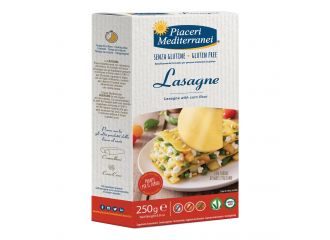 Piaceri mediterranei pasta farina mais lasagne 250 g