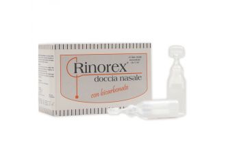 Rinorex flu doccia nasale 10 flaconcini 10 ml