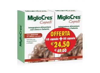 Migliocres 60+60 capsule 60 g promozione