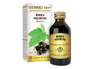 Gemmo 10+ ribes nero 100 ml liquido analcolico