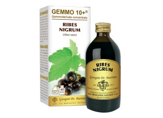Gemmo 10+ ribes nero 200 ml liquido analcolico