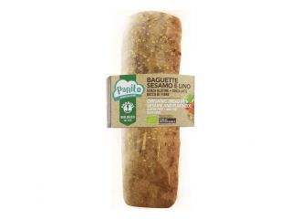 Panito baguette con semi di sesamo e lino 180 g