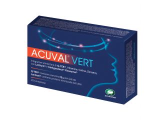 Acuval vert 20 compresse 1,2 g