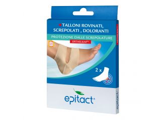 Protezione per screpolature talloni epitact taglia unica 2 pezzi