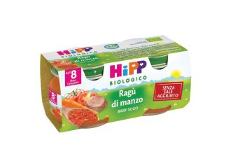 Hipp bio hipp bio omogeneizzato sugo ragu' di manzo 2x80 g