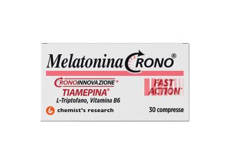 Melatonina crono 1mg tiamepina 30 compresse