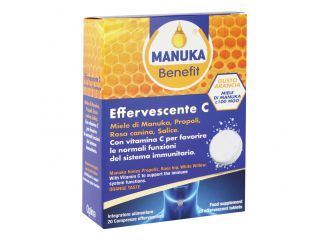 Manuka benefit effervescente c 20 compresse