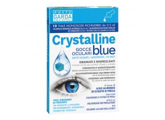 Crystalline blue gocce oculari monodose 10 fiale 0,5 ml