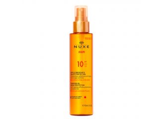 Nuxe sun olio solare viso e corpo spf10 150 ml