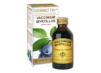 Gemmo 10+ mirtillo nero liquido an 100 ml