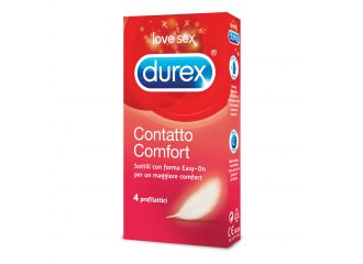 Profilattico durex contatto comfort 4 pezzi