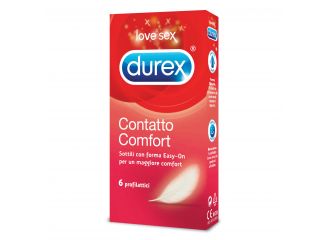 Profilattico durex contatto comfort 6 pezzi