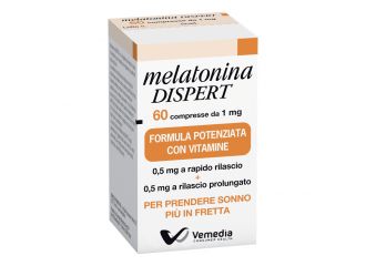 Melatonina dispert 1mg di melatonina 60 compresse