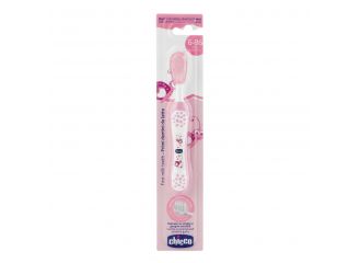 Chicco spazzolino primi denti da latte rosa 6-36 mesi