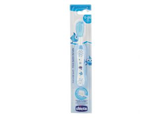 Chicco spazzolino primi denti da latte azzurro 6-36 mesi