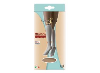 Medical anti embolism knee-high natur l