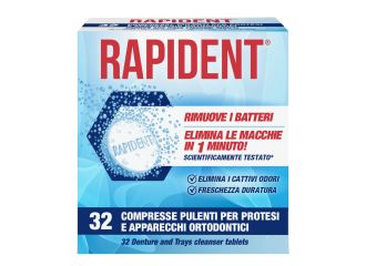 Rapident compresse 32 pezzi