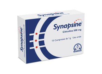 Synapsine blister 15 compresse astuccio 15 g