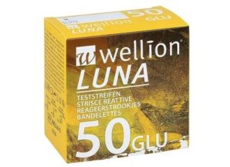 Wellion luna 50 strips strisce per misurazione glicemia