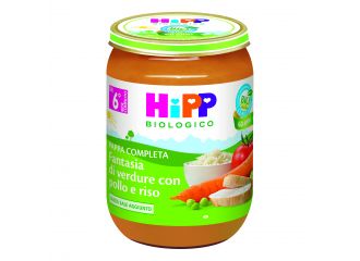 Hipp bio pappa pronta fantas verd pollo riso 190 g