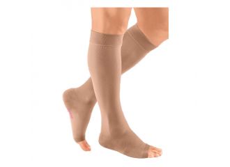 Mediven plus/2 gambaletto corto punta aperta 202 beige 3