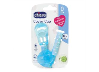 Chicco clip salvasucchietto blu 1 pezzo