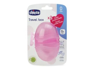 Chicco portasucchietto doppio rosa 1 pezzo