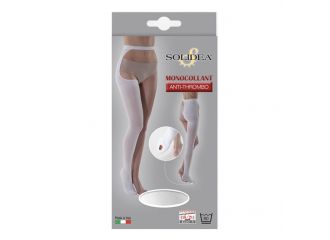 Calza antitrombo solidea bianco extra large 1 paio