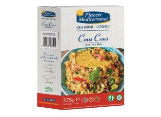 Piaceri mediterranei cous cous mais 375g