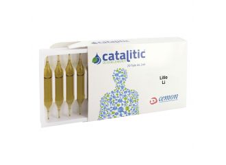 Catalitic oligoelementi litio li 20 ampolle