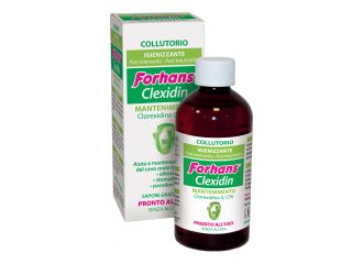 Forhans collutorio con clorexidina 0,12 clexidin senza alcool 200 ml