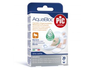 Cerotto pic aquabloc mix antibatterico 20 pezzi