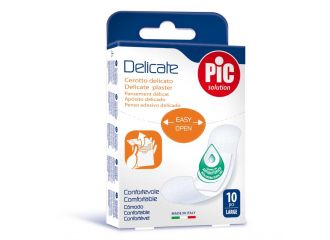 Cerotto pic delicate 25x72 mm antibatterico 10 pezzi