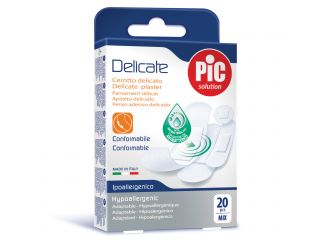 Cerotto pic delicate mix 20 cerotti antibatterico