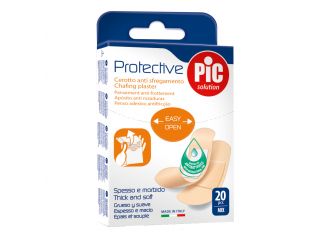 Cerotto pic protective mix antibatterico antisfregamento con tampone 20 pezzi