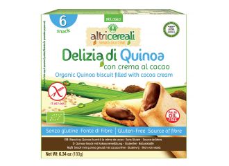 Altricereali delizia quinoa con crema di cacao bio 180 g
