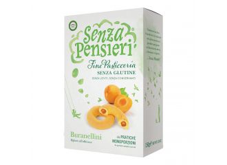 Senza pensieri buranellini albicocca 150 g porzioni monodose