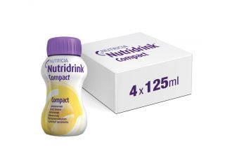 Nutridrink compact banana 4x125 ml