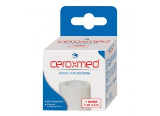 Benda elastica autoaderente ceroxmed 4 x 400 cm 1 pezzo