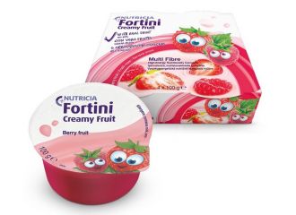 Fortini creamy fruit multi fibre frutti rossi 4x100 g