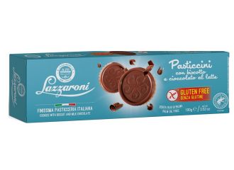 Pasticcini biscotto/cioccolato al latte 100 g