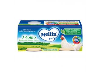 Mellin omogeneizzato pollo 2x120 g