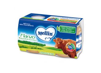 Mellin omogeneizzato manzo 2x120 g